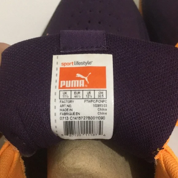 Puma Evospeed shoes indoor soccer sneakers EUC - Picture 11 of 11